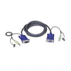 ATEN 1.8M VGA Cable with Audio [2L-2402A]
