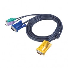ATEN 1.8M PS/2 KVM Cable with 3 in 1 SPHD [2L-5202P]