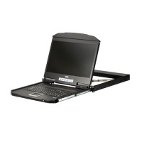 ATEN 1U Ultra Short Depth Single Rail WideScreen LCD [CL3100NX-ATA-AG]