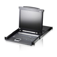ATEN Single Rail LCD Console with USB Peripheral Support [CL6700MW-AT-AG]