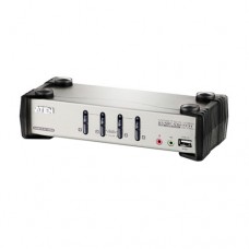 ATEN 4-Port PS/2-USB VGA/Audio KVMP Switch with OSD [CS1734B]