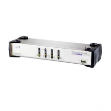 ATEN 4-Port USB VGA Dual Display/Audio KVMP Switch [CS1744]