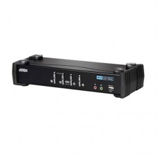 ATEN 4-Port USB DVI/Audio KVMP Switch [CS1764A-AT-G]