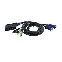 ATEN KVM / USB Switch - 2 Ports [CS62US]