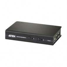 ATEN 2-Port USB DVI/Audio Slim KVM Switch [CS72D]