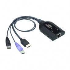 ATEN USB HDMI Virtual Media KVM Adapter Cable (Support Smart Card Reader and Audio De-Embedder) [KA7188-AX]