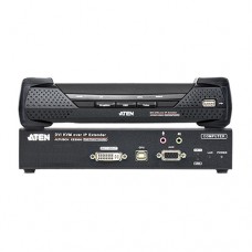 ATEN USB DVI-I Single Display KVM Over IP Extender 100 m (Pair T & R) [KE6900-AX-G]
