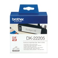 BROTHER Continuous Length Paper Tape 62mm (30.48m) [DK-22205]