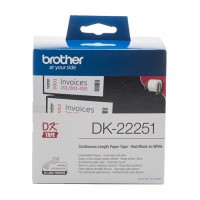 BROTHER Continuous Length Paper Tape 62mm (15.24m) [DK-22251]