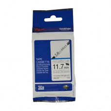 BROTHER Heat Shrink Tube, Black on White 11.7mm, 1.5m long [HSE-231]