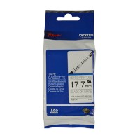 BROTHER Heat Shrink Tube, Black on White 17.7mm, 1.5m long [HSE-241]