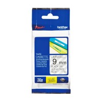 BROTHER Black on Clear Color Tapes 9mm [TZE-121]