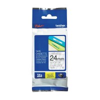 BROTHER Black On Clear Tapes 24 mm [TZE-151]