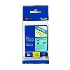 BROTHER Black on Green Tapes 9mm [TZE-721]