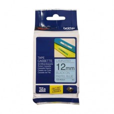 BROTHER 12Mm Black On Pastel Blue 4 Meter [TZE-MQ531]