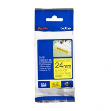 BROTHER Strong Adhessive Black on Yellow Tapes 24 mm [TZE-S651]