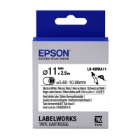 EPSON LK-6WBA11-BLK ON WHITE HT SHRINK DIA.11 [C53S656514]