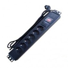 HAGANERACK Power Distribution 7 Outlet with Switch [HRA-PDU7]