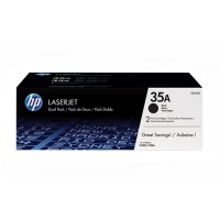 HP LaserJet P1006 Black Cartridge Dual Pack [CB435AD]