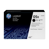 HP LaserJet P2055 Black Cartridge Dual Pack [CE505XD]