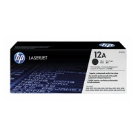 HP 12A Black Original LaserJet Toner Cartridge [Q2612A]