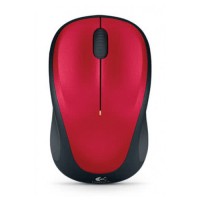 Logitech Wireless Mouse M235 - Red [910-003412]