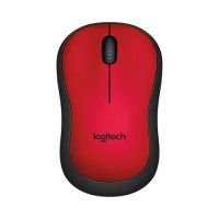 Logitech Silent Wireless Mouse M221 - Red [910-004884]