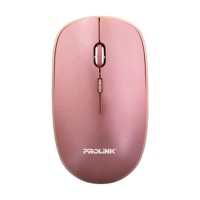 Prolink 800-1600Dpi 3-Button 2.4Ghz Wireless USB Mouse [PMW6006 - Rose Gold]