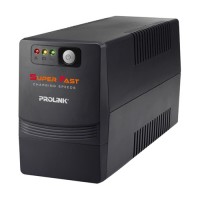 Prolink Super Fast Charging Line Interaktif UPS 1200VA with USB Port [PRO1201SFCU]