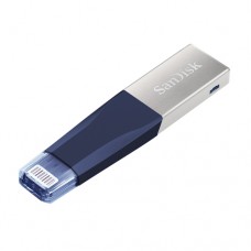 Sandisk iXpand mini Flash Drive 64GB - Blue [SDIX40N-064G-GN6NF]