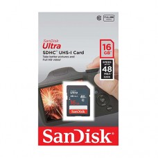 Sandisk Ultra SDHC 16GB [SDSDUNB-016G-GN3IN]