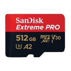 Sandisk Extreme Pro microSDXC SQXCZ 512GB [SDSQXCZ-512G-GN6MA]