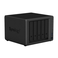 Synology 5-bay NAS DiskStation (Intel Celeron J3455 quad-core 1.5GHz , 16GB DDR3 , 3.5” or 2.5” SATA) - Premium [DS1019+ (Premium)]