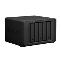Synology 5-bay NAS DiskStation (Intel Atom C2538 , 2 GB DDR3 , 3.5” or 2.5” SATA) - Basic [DS1517+(2GB) (Basic)]