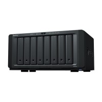 Synology 8-bay NAS DiskStation (Intel Atom C2538 Quad Core 2.1 GHz , 4GB , 3.5” / 2.5” SATA SSD/HDD) - Basic [DS1819+(4GB) (Basic)]