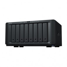 Synology 8-bay NAS DiskStation (Intel Atom C2538 Quad Core 2.1 GHz , 4GB , 3.5” / 2.5” SATA SSD/HDD) - Basic [DS1819+(4GB) (Basic)]