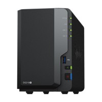 Synology 2-bay NAS DiskStation (Intel Celeron J3355 dual-core 2.0 GHz , 2GB DDR3 , 3.5” or 2.5” SATA) - Basic [DS218+ (Basic)]