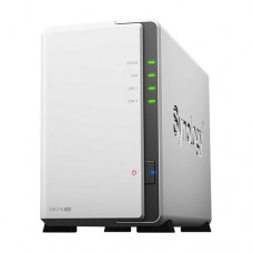 Synology 2-bay NAS DiskStation (Dual Core 1.3GHz , 512MB DDR3 , 3.5" SATA HDD) - Premium [DS218j (Premium)]