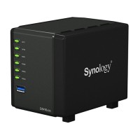 Synology 4-bay NAS DiskStation (Marvell Armada 385 88F6820 , 512MB DDR3 ECC , 2.5" SATA III) - Basic [DS416slim (Basic)]