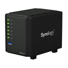 Synology 4-bay NAS DiskStation (Marvell Armada 385 88F6820 , 512MB DDR3 ECC , 2.5" SATA III) - Basic [DS416slim (Basic)]