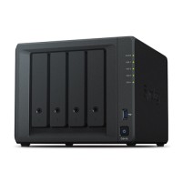 Synology 4-bay NAS DiskStation (Realtek RTD1293 Dual Core 1.4 GHz , 2GB DDR4 , 3.5” or 2.5” SATA , 2 x LAN Port - 1G) - Premium [DS418 (Premium)]