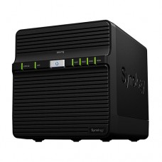 Synology 4-bay NAS DiskStation (Realtek RTD1293 Dual Core 1.4 GHz , 1GB DDR4 , 3.5” or 2.5” SATA ,  1 x LAN Port - 1G) - Basic [DS418j (Basic)]