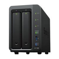 Synology 2-bay NAS DiskStation (Intel Celeron J3455 quad-core 1.5GHz , 2GB DDR3 , 3.5” or 2.5” SATA) - Basic [DS718+ (Basic)]