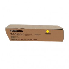 TOSHIBA Yellow Toner Cartridge [T-FC55D-Y]