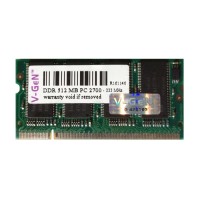 V-Gen Platinum DDR1 SO-DIMM 2.5 V [512MB PC-2700 SODIMM]