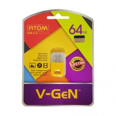 V-Gen USB Flashdisk 2.0  [Atom 64GB Yellow]