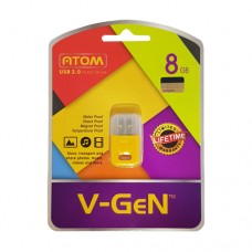 V-Gen USB Flashdisk 2.0  [Atom 8GB Yellow]