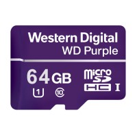 WD MicroSD Purple 64Gb [WDD064G1P0A]