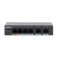 Dahua 4-Port Fast Ethernet PoE Switch [PFS3006-4ET-60]