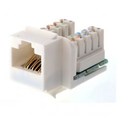 BRAND-REX Modular Outlet RJ45 Cat 6A white [AC6JAKUOK3]